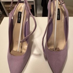 Nine West Lavender Heels